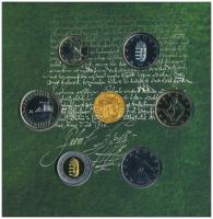 2013. 5Ft-200Ft (6xklf) forgalmi sor szettben + 2013. "Bethlen Gábor aranydukát" aranyozot...