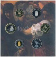 2013. 5Ft-200Ft (6xklf) forgalmi sor "Gárdonyi 150" szettben + 2013. 1000Ft Cu-Ni-Zn "...