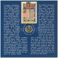 2013. 5Ft-200Ft (6xklf) forgalmi sor szettben + 2013. "I. Lajos aranyforintja" aranyozott ...