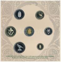 2007. 1Ft-100Ft (7xklf) forgalmi sor szettben + "Berán Lajos és a pengő" jelzett Ag emléké...