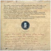 2005. 1Ft-100Ft (7xklf) forgalmi sor szettben + 2005. 10Ft "József Attila" T:PP kis patina...