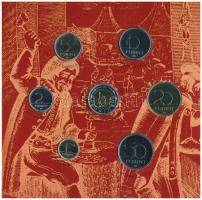 2001. 1Ft-100Ft (7xklf) forgalmi sor dísztokban, "Magyarország pénzérméi" sorozat T:BU 
A...