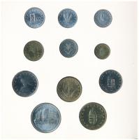 1993. 10f-200Ft (11xklf) forgalmi sor "Magyarország pénzérméi" karton dísztokban, benne 20...