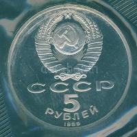 Szovjetunió 1989. 5R "Moszkva-Angyali üdvözlet-székesegyház" T:PP Vákumcsomagolásban!