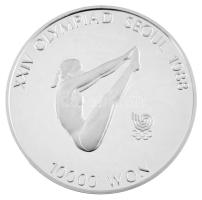 Dél-Korea 1987. 10.000W Ag "1988. Nyári Olimpiai Játékok - Szöul / Toronyugró" T:PP apró f...