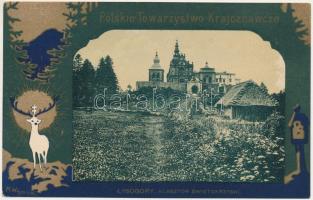 Lysogóry, Polskie Towarzystwo Krajoznawcze, Klasztor Swietokrzyski / Monastery. Art Nouveau. Al. Jerozolimskie 29. Ser. F. 2. s: M. Wisznicki