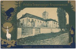 Lysogóry, Polskie Towarzystwo Krajoznawcze, Klasztor Sw. Katarzyny pod Lysica / Monastery of St. Catherine at Lysica. Art Nouveau. Al. Jerozolimskie 29. Ser. F. 14. s: M. Wisznicki