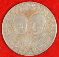 Vatikán ~1965. 21db-os, teljes Ag emlékérem-szett a II. Vatikáni Egyetemes Zsinat megnyitásának emlé...