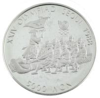 Dél-Korea 1986. 5000W Ag "1988. Nyári Olimpiai Játékok / Kötélhúzás" T:PP /
South Korea 1...