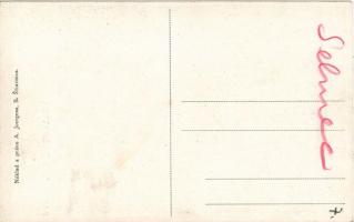 Selmecbánya, Schemnitz, Banská Stiavnica; Pamätnosti / látkép. A. Joerges kiadása / general view (fl...