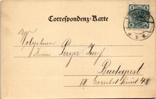 Bielsko-Biala, Bielitz; Theater, Postgebäude und Schloss / theatre, post office, castle