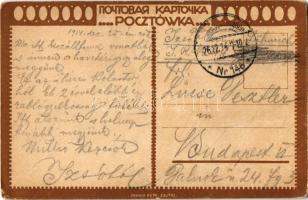 Czestochowa, Czenstochau; Klasztor Jasnogórski. Pocztówka, Prawo Repr. Zastrz. / church. Art Nouveau...