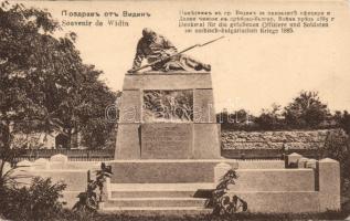 Vidin Military monument for the deceased soldiers of the 1885 Serbian-Bulgarian war (EK)