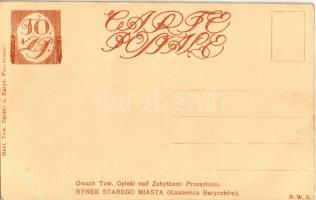 Warszawa, Warschau, Warsaw, Varsó; Kamienica Baryczków, Rynek Starego Miasta, Droby, Kawiarnia H. Fr...