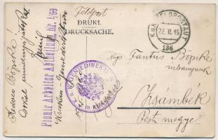 1915 Kraków, Krakkau, Krakkó; Dworzec kolejowy / Bahnhof / railway station. Leporellocard with 10 pi...