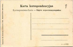 Rzeszów. Pozdrowienie. Nakladem M. Dreikurza 1906 / Art Nouveau greeting (EK)