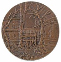 Domonkos Béla (1934-2020) ~1990. "In memoriam Iulii Magyary-Kossa" öntött bronz emlékplake...