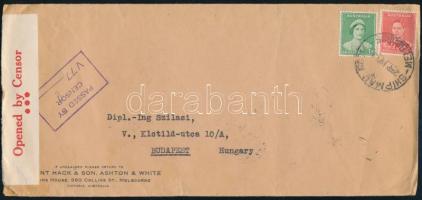 1940 Cenzúrázott levél / Censored cover