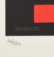 Schöffer, Nicolas (Miklós) (1912-1992): Varigráfiák, mappa 10 lappal, 1987. Szitanyomat, papír, mind...