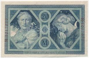 Német Birodalom 1915. 20M T:F szép papír German Empire 1915. 20 Mark C:F fine paper Krause P#63