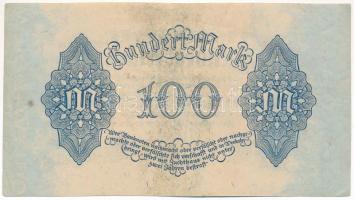 Németország / Weimari Köztársaság 1922. 100M T:F
Germany / Weimar Republic 1922. 100 Mark C:F
Krau...