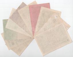 Németország / Weimari Köztársaság 1923. 50.000M + 200.000M + 1.000.000M (2xklf) + 2.000.000M (2xklf)...