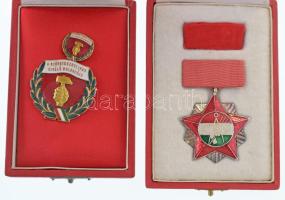 7db klf szocialista emlékérem, kitüntetés, közte ~1950. "A Szövetkezeti Ipar Kiváló Dolgozója&q...