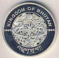 Bhután 1993. 300N Ag "Labdarúgó VB" T:PP