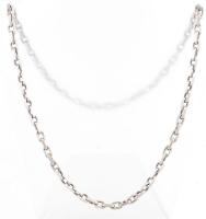 Ezüst(Ag) nyaklánc, jelzett, h: 54 cm, nettó: 50,3 g