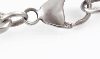 Ezüst(Ag) nyaklánc, jelzett, h: 54 cm, nettó: 50,3 g