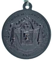 Svájc 1851. "L De S J De l'Union des Coeurs R R O De Genéve" kétoldalas bronz szabadk...