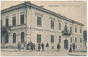 Chernivtsi, Czernowitz, Cernauti, Csernyivci (Bukovina, Bucovina, Bukowina); Gendarmerie Kaserne. Verlag Moritz Gottlieb / K.u.K. military, gendarme barracks