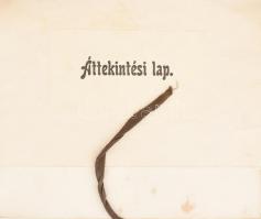 A magyar állam közigazgatási térképe, 1900, 1:360.000. Szerk. és nyomtatott a M. Kir. Államnyomdában...