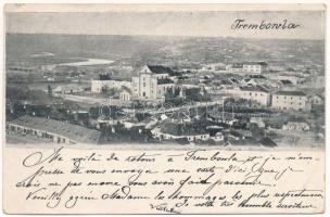 1899 (Vorläufer) Terebovlia, Trembowla, Terebovlya; general view with the Jewish section of the city in the foreground (EB)