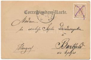 1899 (Vorläufer) Terebovlia, Trembowla, Terebovlya; general view with the Jewish section of the city...