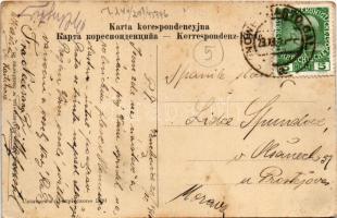 1910 Sambir, Szambir, Sambor; Linia A. B. / street (EK)