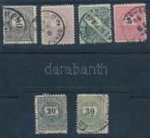 1898 6 klf bélyeg 11 1/2 fogazással