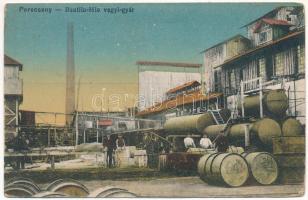 Perecseny, Perechyn, Perecin; Bautlin-féle vegyi gyár / chemical factory (fl)