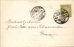 1904 Makó, Hollósy Kornélia színház. Gaál László kiadása (kis szakadás / small tear)