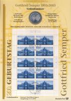 Németország 2003. 10€ Ag "Ruhr-vidék iparterület" + 10€ Ag "Gottf...