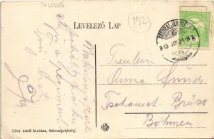 1915 Sátoraljaújhely, Pénzügyi palota. Lövy Adolf kiadása (EK)