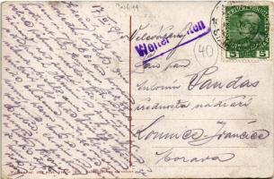 1915 Ivano-Frankivsk, Stanislawów, Stanislau; Katedra grecko-kot. / Greek Catholic church, shops of ...