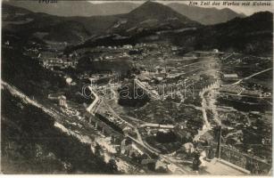 Trbovlje, Trifail; Ein Teil des Werkes mit Kolonie / power station and colony