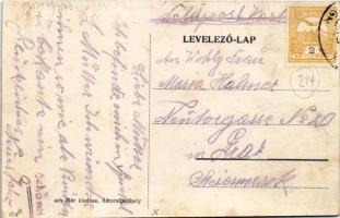 Sátoraljaújhely, Petőfi utca, Barna Dezső, Klein Jakab, Kerekes Pál üzlete. Ifj. Deutsch Mór kiadása...