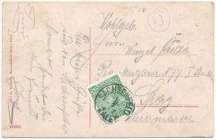 Zalec, Sachsenfeld; Maschinenfabrik Josef Lorber & Comp. / machine factory (crease)