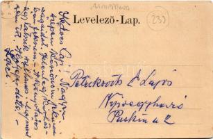 Eger, Széchenyi utca. Art Nouveau, floral (fl)