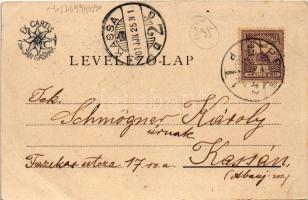 1901 Pécs, Irgalmasok temploma. Fischer Ferenc kiadása (EB)