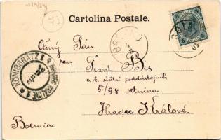 1904 Izola, Isola; railway tracks