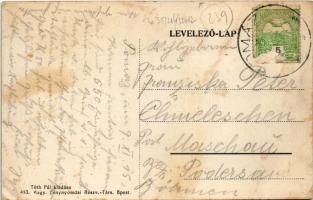 1915 Pomáz, Állami iskola. Tóth Pál kiadása (fl)