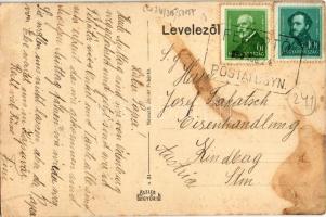 Fehértó (Győr), Római katolikus templom, Németh József üzlete és saját kiadása, automobil (fl)